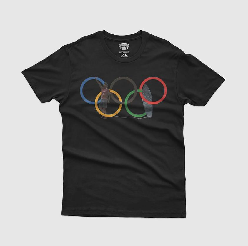 550 x Hus Kingpin - The Olympics Tape Tees