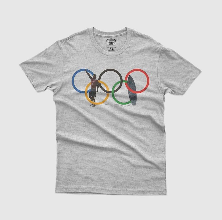 550 x Hus Kingpin - The Olympics Tape Tees