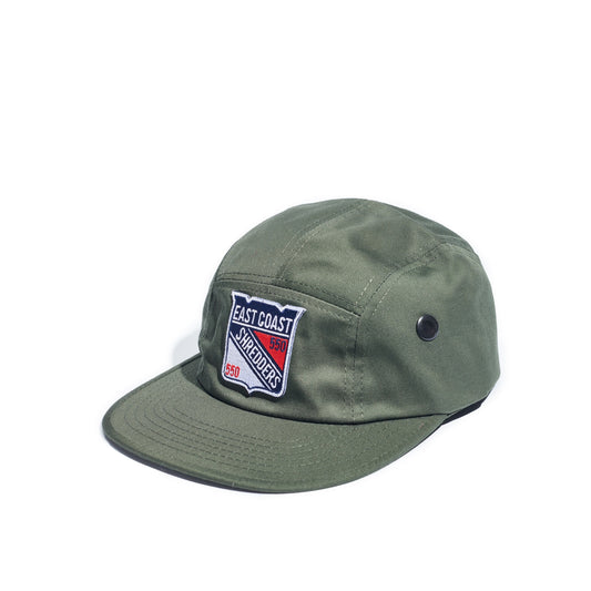 550 x Domestics East Coast Shredders 5 panel Hat Olive