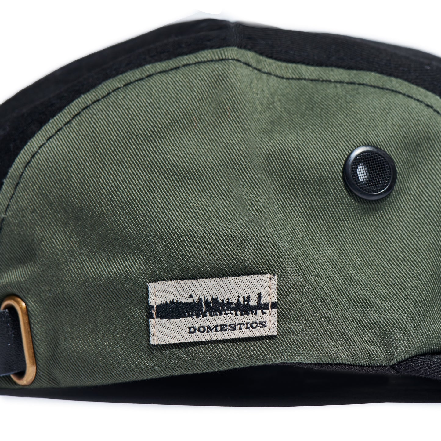 550 x Domestics East Coast Shredders 5 panel Hat Olive/Black