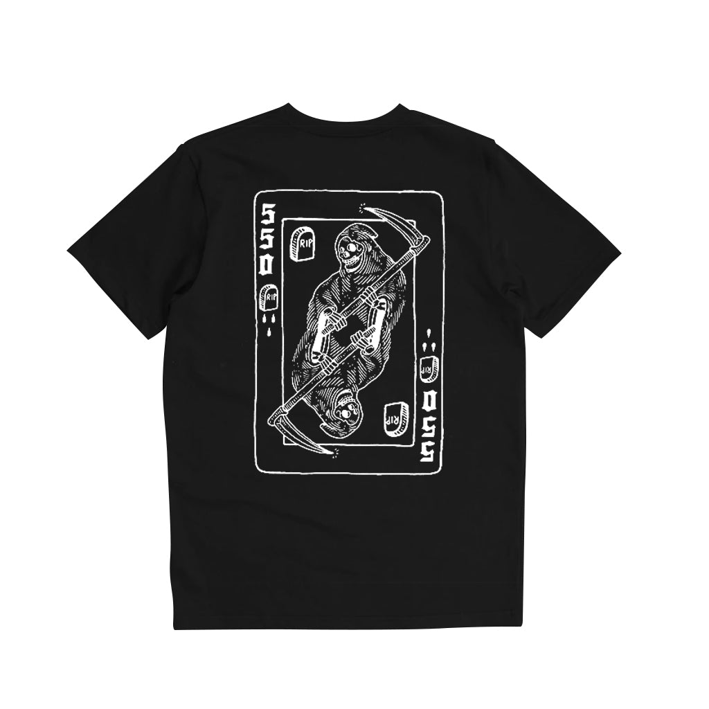 Death Card Tee -Black