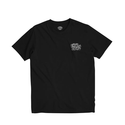 Script Tee - Black