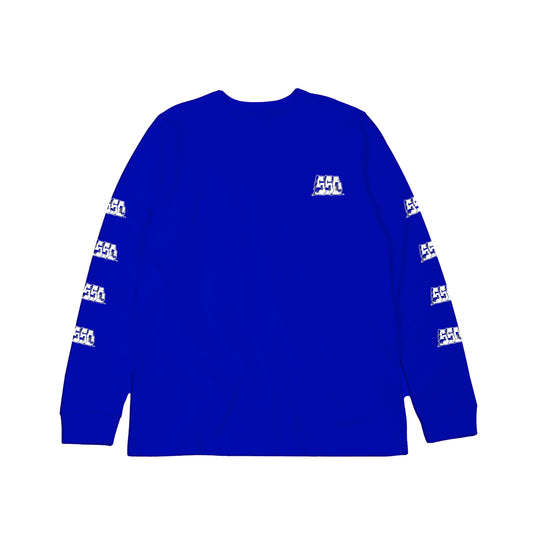 Blocks  Long Sleeve.  - Royal Blue